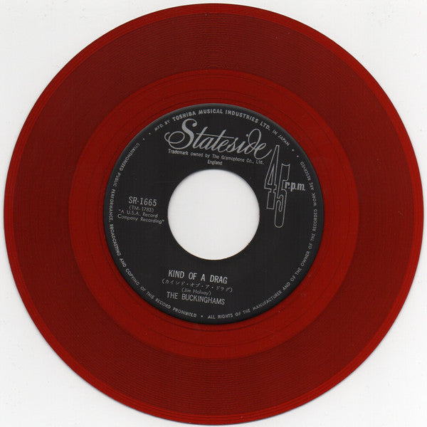 The Buckinghams - Kind Of A Drag (Vinyl, 7", 45 RPM, Single, Stereo) Very Good (VG) / Good Plus (G+)
