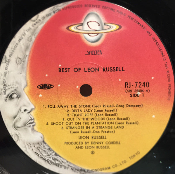 Leon Russell - Best Of Leon (Vinyl, LP, Compilation) Very Good Plus (VG+) / Very Good Plus (VG+)