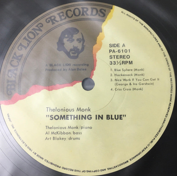 Thelonious Monk - Something In Blue (Vinyl, LP, Album, Reissue, Ste...