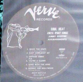 Anita O'Day - Cool Heat (Vinyl, LP, Album, Limited Edition, Reissue...