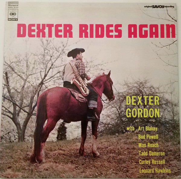 Dexter Gordon - Dexter Rides Again (Vinyl, LP, Album, Reissue, Mono)