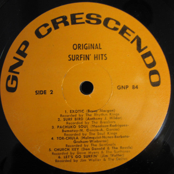 Various - Original Surfin' Hits (Vinyl, LP, Compilation, Reissue) Very Good (VG) / Very Good (VG)