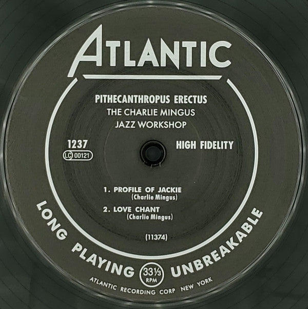 Charles Mingus Jazz Workshop - Pithecanthropus Erectus (Vinyl, LP, Album, Reissue, Remastered, Mono) Good Plus (G+) / Very Good (VG)