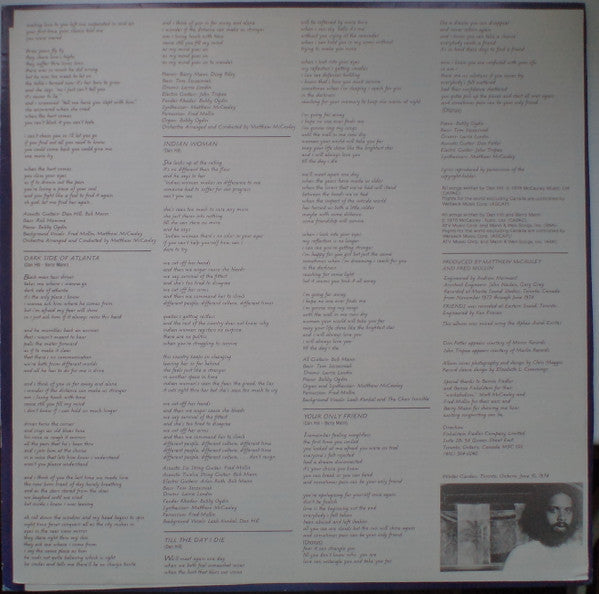 Dan Hill - Frozen In The Night (Vinyl, LP, Album) Very Good Plus (VG+) / Very Good Plus (VG+)
