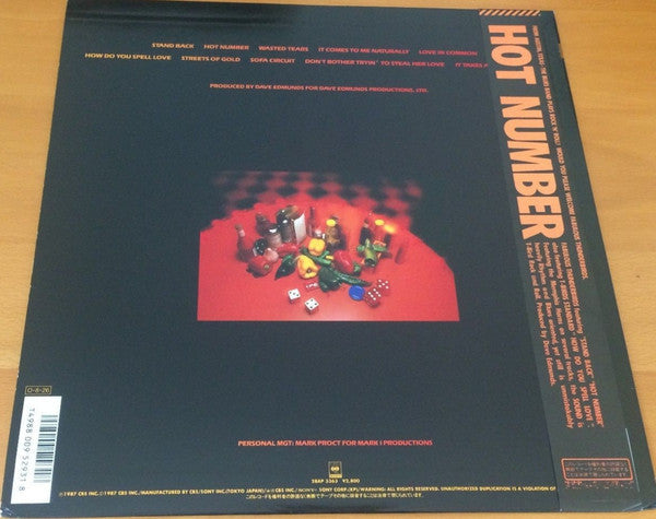 The Fabulous Thunderbirds - Hot Number (Vinyl, LP, Album) Very Good Plus (VG+) / Very Good (VG)