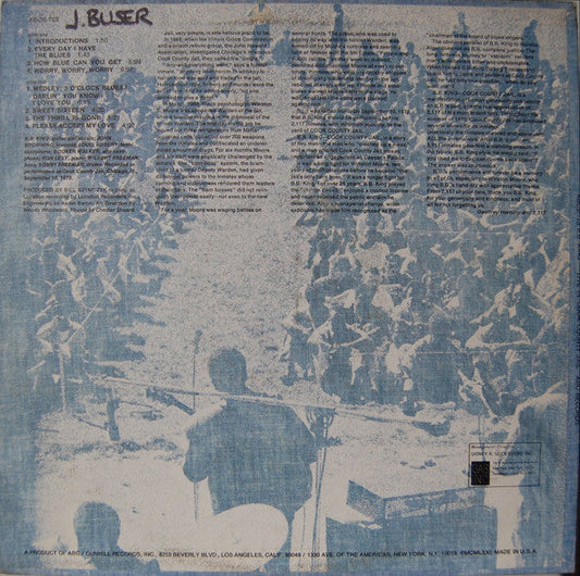 B.B. King - Live In Cook County Jail (Vinyl, LP, Album) Very Good Plus (VG+) / Very Good Plus (VG+)