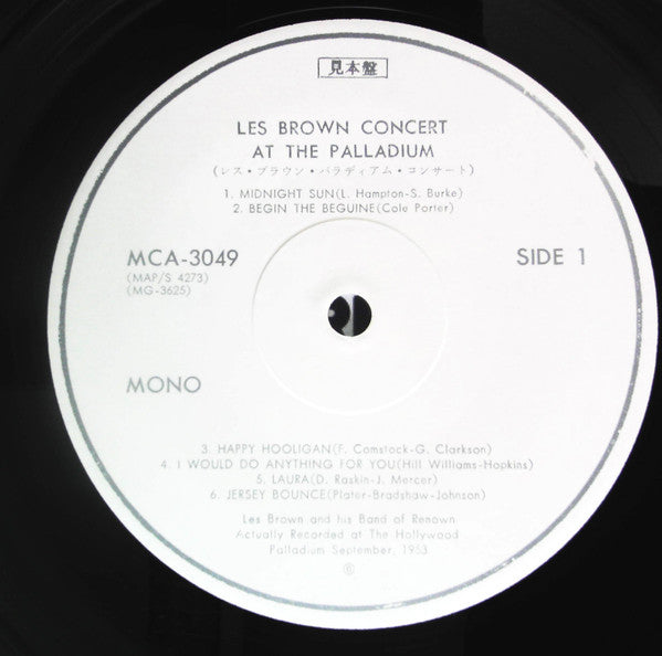 Les Brown - Concert At The Palladium (2xVinyl, LP, Promo) Very Good Plus (VG+) / Very Good (VG)