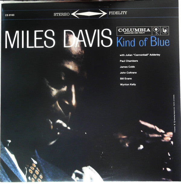 Miles Davis - Kind Of Blue (Vinyl, LP, Album, Reissue, Stereo)