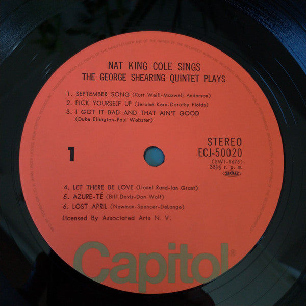Nat King Cole - Nat King Cole Sings / George Shearing Plays (Vinyl,...