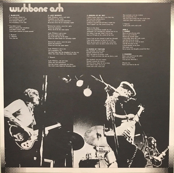 Wishbone Ash - Wishbone Ash = 光なき世界 (Vinyl, LP, Album, Reissue) Very Good Plus (VG+) / Very Good Plus (VG+)