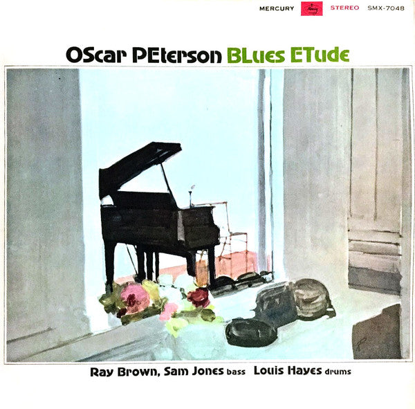 Oscar Peterson - Blues Etude = ブルース・エチュード (Vinyl, LP, Album, Stereo) Good Plus (G+) / Good Plus (G+)
