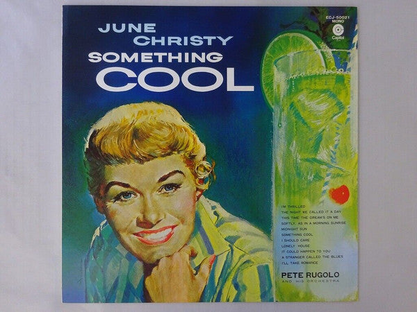 June Christy - Something Cool (Vinyl, LP, Album, Promo, Reissue, Mono) Near Mint (NM or M-) / Very Good (VG)