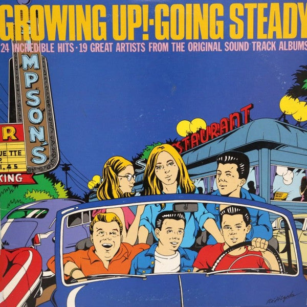Various - Growing Up! - Going Steady (Vinyl, LP, Compilation, Stereo, Mono) Very Good (VG) / Very Good Plus (VG+)
