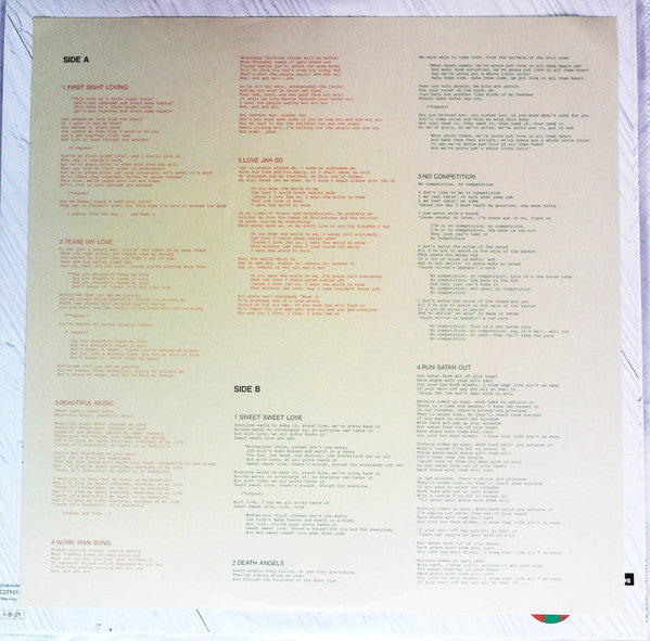 Freddie McGregor - Love At First Sight (Vinyl, LP, Album, Promo) Very Good Plus (VG+) / Very Good (VG)