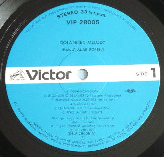 Jean-Claude Borelly - Dolannes Melody (Vinyl, LP, Album)