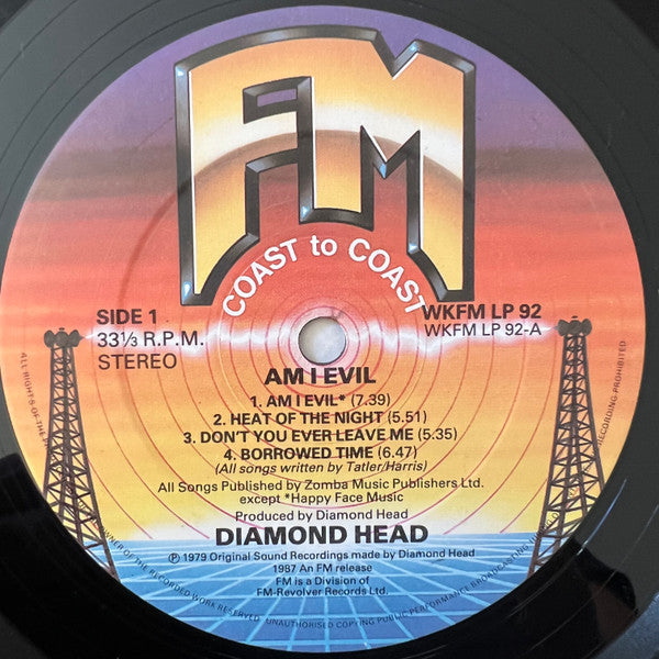 Diamond Head (2) - Am I Evil (Vinyl, LP, Compilation) Very Good Plus (VG+) / Good Plus (G+)