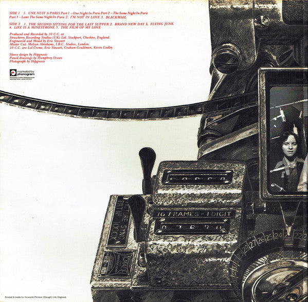 10cc - The Original Soundtrack (Vinyl, LP, Album, Reissue, Repress, Stereo) Very Good (VG) / Very Good (VG)