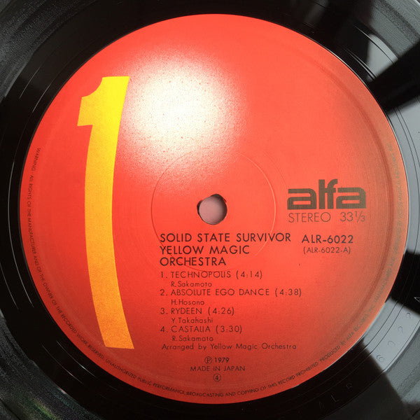 Yellow Magic Orchestra - Solid State Survivor = ソリッド・ステイト・サヴァイヴァー (...