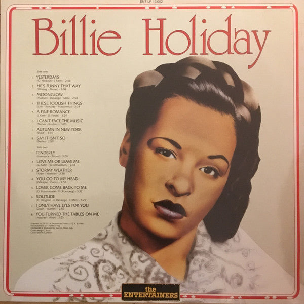 Billie Holiday - Billie Holiday (Vinyl, LP, Compilation) Very Good Plus (VG+) / Very Good Plus (VG+)