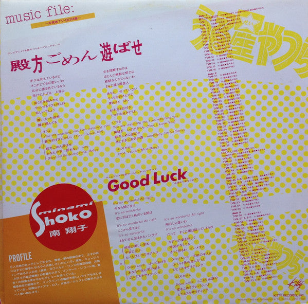 Various - うる星やつら Music File ~未発表TV・BGM集~ (3xVinyl, LP, Album, Promo) Very Good Plus (VG+) / Very Good (VG)