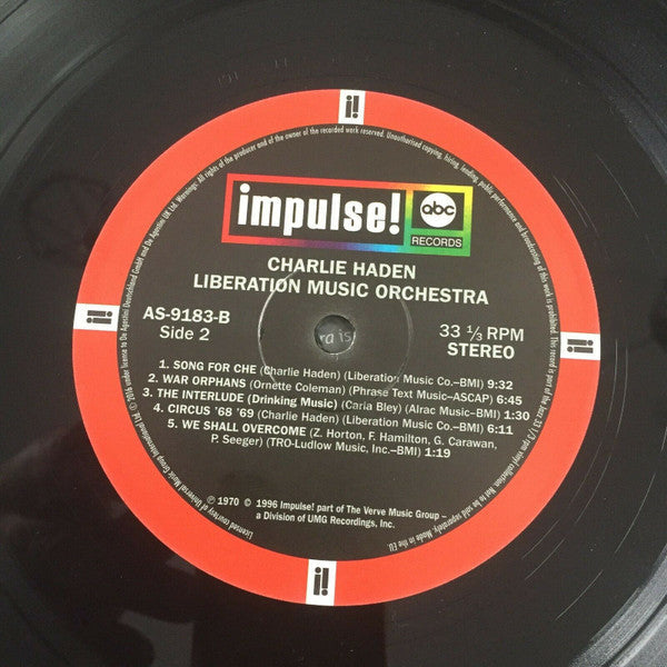 Charlie Haden - Liberation Music Orchestra (Vinyl, LP, Album, Reiss...