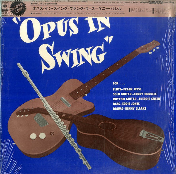 Frank Wess - Opus In Swing (Vinyl, LP, Album, Reissue, Mono) Very Good (VG) / Very Good (VG)