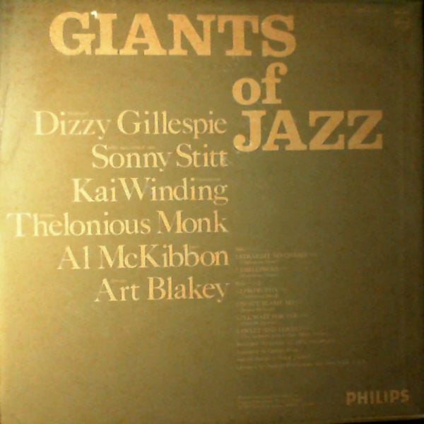 Dizzy Gillespie - Giants Of Jazz (Vinyl, LP, Album, Stereo) Near Mint (NM or M-) / Very Good (VG)