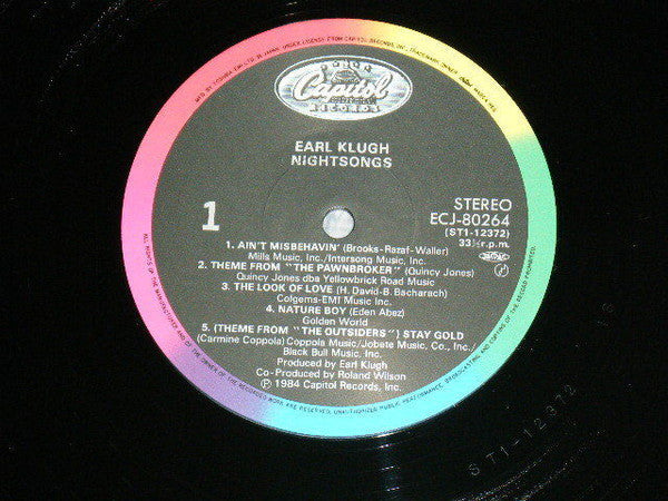 Earl Klugh - Nightsongs (Vinyl, LP, Album)