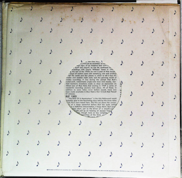 Bud Powell - The Amazing Bud Powell (Volume 2) (Vinyl, LP, Album, Stereo, Reissue, Remastered) Very Good Plus (VG+) / Very Good Plus (VG+)