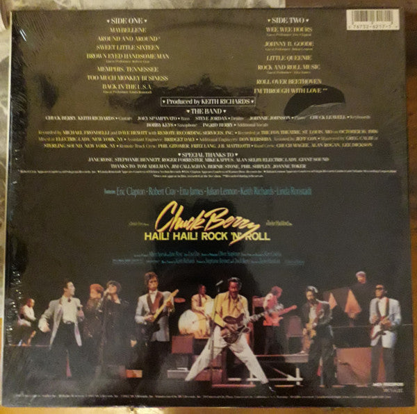 Chuck Berry - Hail! Hail! Rock 'N' Roll - Original Motion Picture Soundtrack (Vinyl, LP, Album) Very Good Plus (VG+) / Near Mint (NM or M-)
