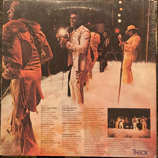 The Isley Brothers - The Heat Is On (Vinyl, LP, Album, Stereo) Very Good (VG) / Very Good (VG)