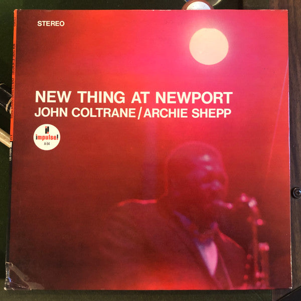 John Coltrane - New Thing At Newport (Vinyl, LP, Album, Stereo, Repress) Very Good Plus (VG+) / Very Good Plus (VG+)
