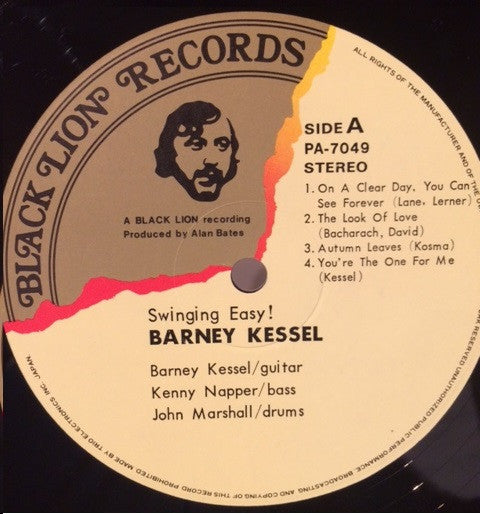 Barney Kessel - Swinging Easy! (Vinyl, LP, Album, Stereo) Very Good (VG) / Very Good Plus (VG+)