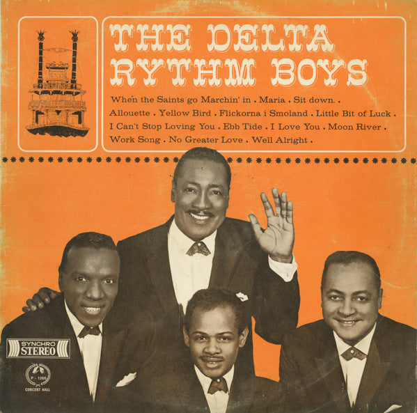The Delta Rhythm Boys - The Delta Rhythm Boys (Vinyl, LP, Stereo) Very Good Plus (VG+) / Very Good Plus (VG+)