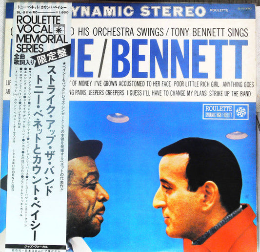 Count Basie - Count Basie Swings / Tony Bennett Sings (Vinyl, LP, Album, Stereo) Very Good Plus (VG+) / Very Good Plus (VG+)