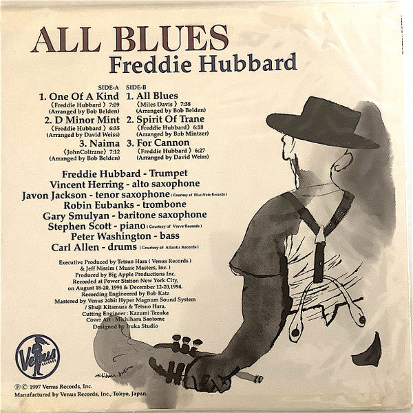 Freddie Hubbard - All Blues (Vinyl, LP, Album, Limited Edition) Very Good Plus (VG+) / Very Good Plus (VG+)