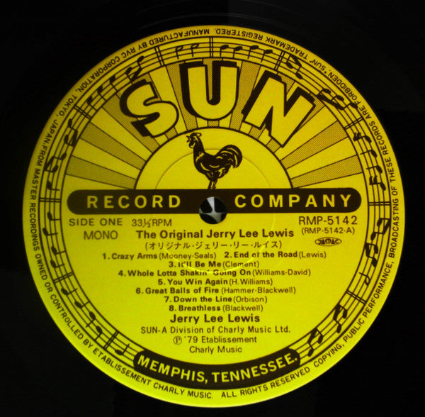 Jerry Lee Lewis - The Original Jerry Lee Lewis (Vinyl, LP, Compilation, Mono) Very Good Plus (VG+) / Very Good Plus (VG+)