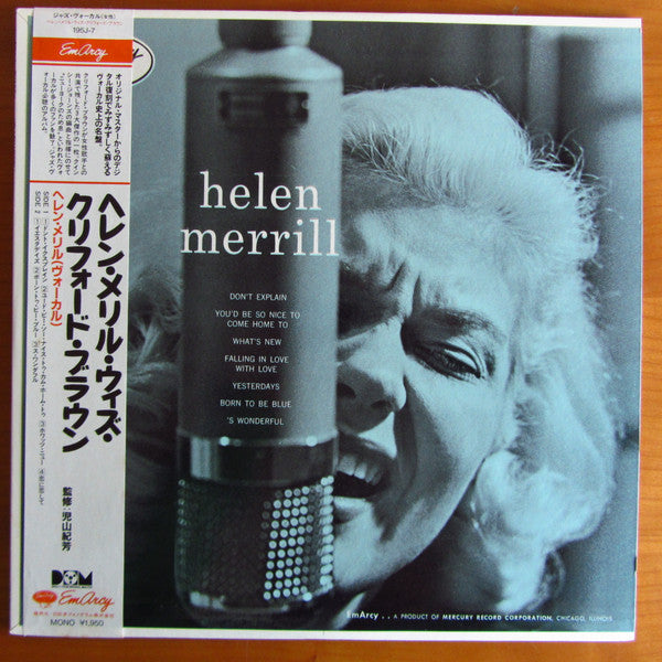 Helen Merrill - Helen Merrill (Vinyl, LP, Album, Reissue, Mono) Very Good Plus (VG+) / Very Good Plus (VG+)