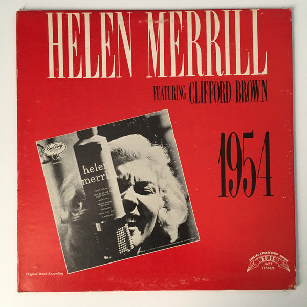 Helen Merrill - Helen Merrill Featuring Clifford Brown (Vinyl, LP, Album, Reissue, Mono) Very Good Plus (VG+) / Good Plus (G+)