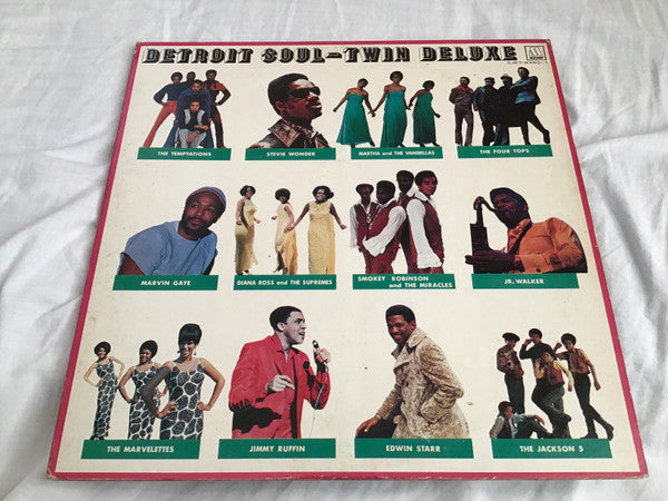 Various - Detroit Soul - Twin Deluxe (2xVinyl, LP, Compilation) Very Good (VG) / Very Good (VG)