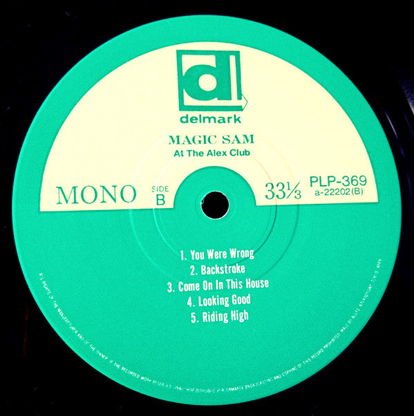 Magic Sam - Magic Sam Live (2xVinyl, LP, Album, Reissue, Mono) Very Good Plus (VG+) / Very Good (VG)
