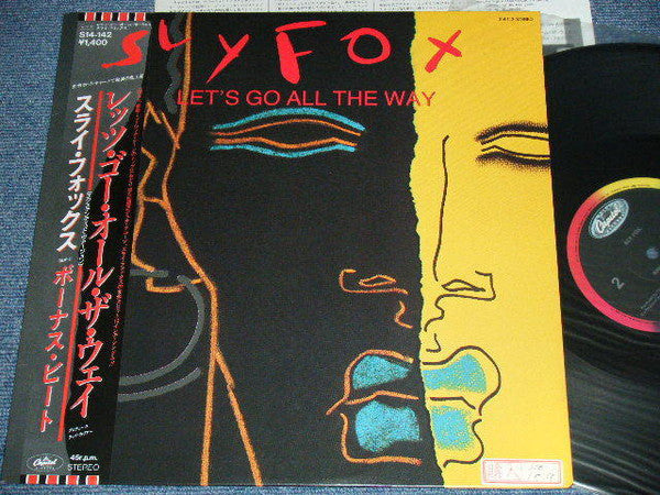 Sly Fox - Let's Go All The Way (Vinyl, 12", 45 RPM, Single) Very Good Plus (VG+) / Very Good (VG)