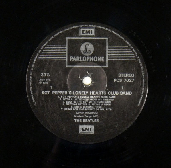 The Beatles - Sgt. Pepper's Lonely Hearts Club Band (Vinyl, LP, Album, Reissue, Remastered, Stereo) Very Good (VG) / Good Plus (G+)