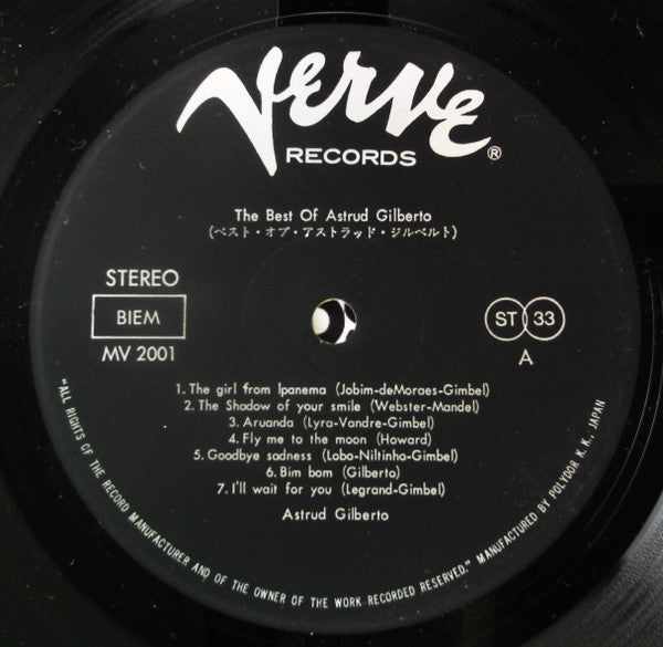 Astrud Gilberto - The Best Of Astrud Gilberto (Vinyl, LP, Compilati...