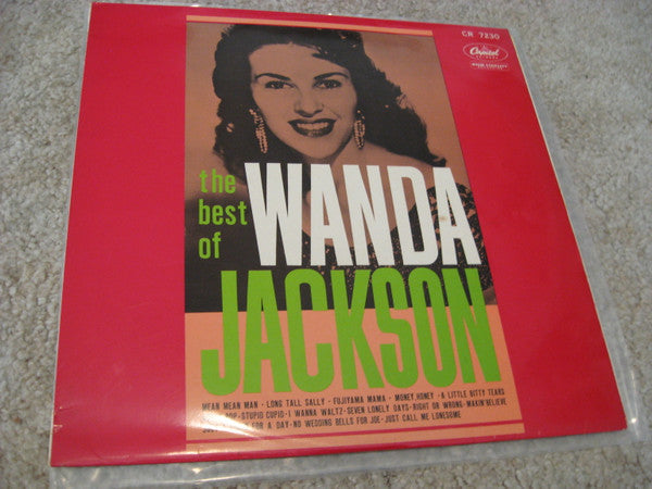 Wanda Jackson - The Best Of Wanda Jackson (Vinyl, LP, Compilation) Very Good Plus (VG+) / Very Good (VG)