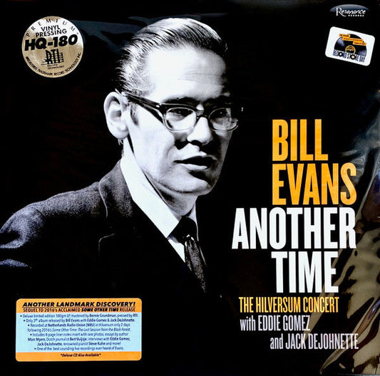 Bill Evans - Another Time (The Hilversum Concert) (Vinyl, LP, Album, Record Store Day, Deluxe Edition, Limited Edition, Numbered) Very Good Plus (VG+) / Near Mint (NM or M-)