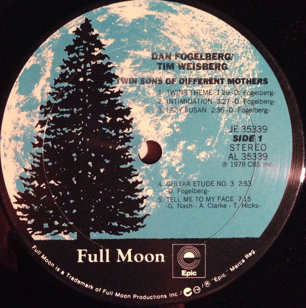 Dan Fogelberg - Twin Sons Of Different Mothers (Vinyl, LP, Album, Stereo) Very Good (VG) / Very Good (VG)