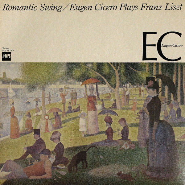 Eugen Cicero - Romantic Swing - Eugen Cicero Plays Franz Liszt (Vinyl, LP, Stereo) Good Plus (G+) / Very Good (VG)