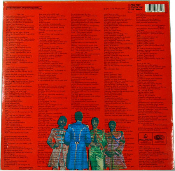 The Beatles - Sgt. Pepper's Lonely Hearts Club Band (Vinyl, LP, Album, Reissue, Remastered, Stereo) Very Good (VG) / Good Plus (G+)