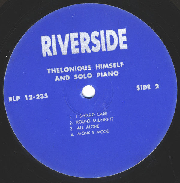 Thelonious Monk - Thelonious Himself (Vinyl, LP, Album, Reissue, Stereo) Very Good (VG) / Very Good (VG)